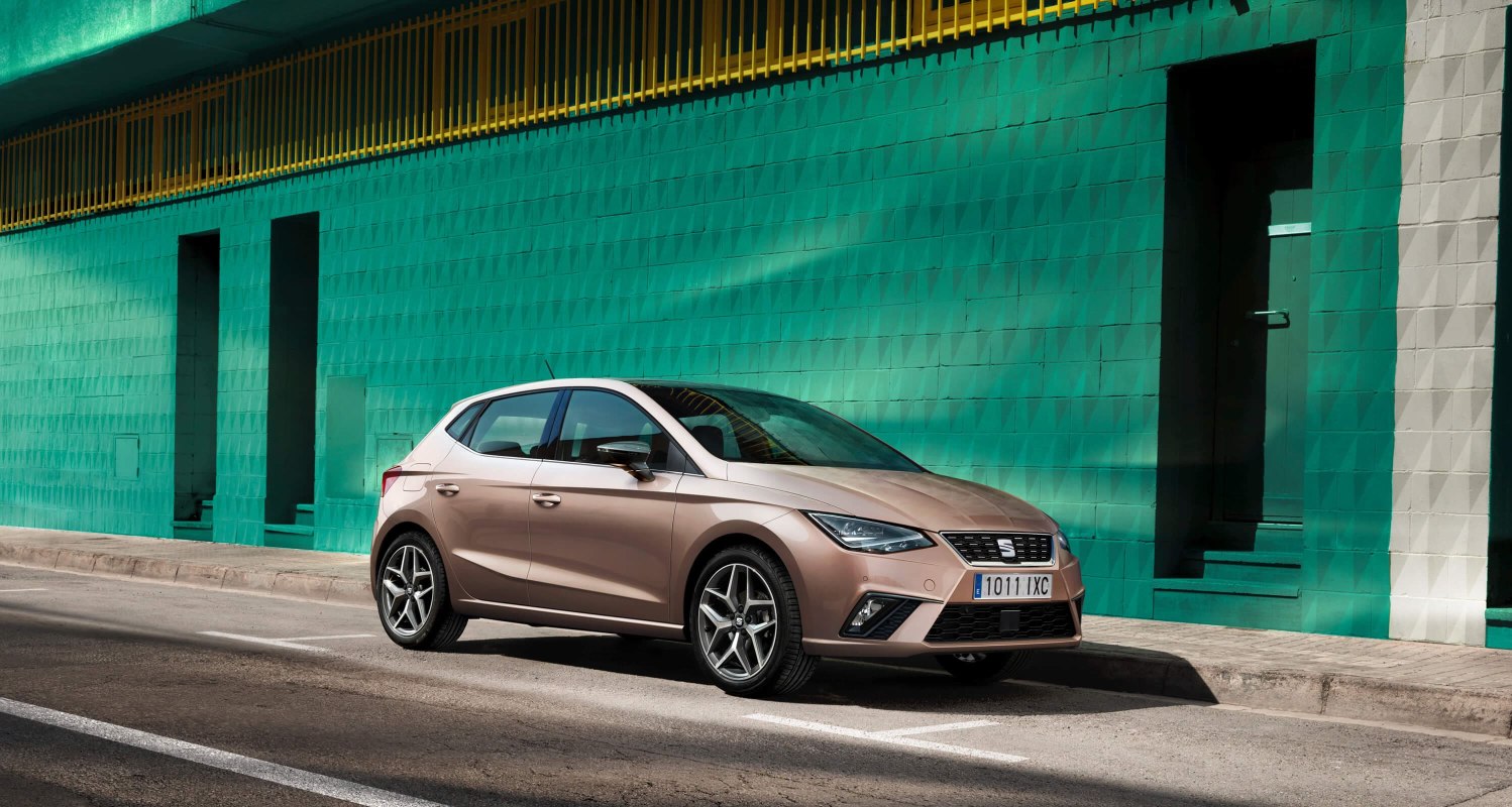 New SEAT Ibiza exterior angle front view