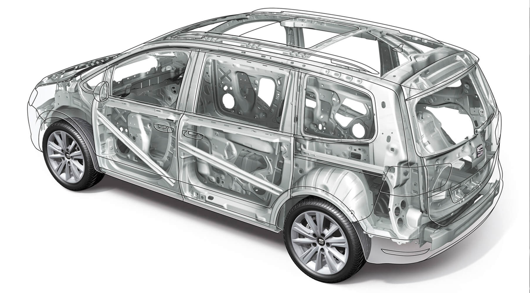 SEAT Ibiza 5D X Ray Axle Support