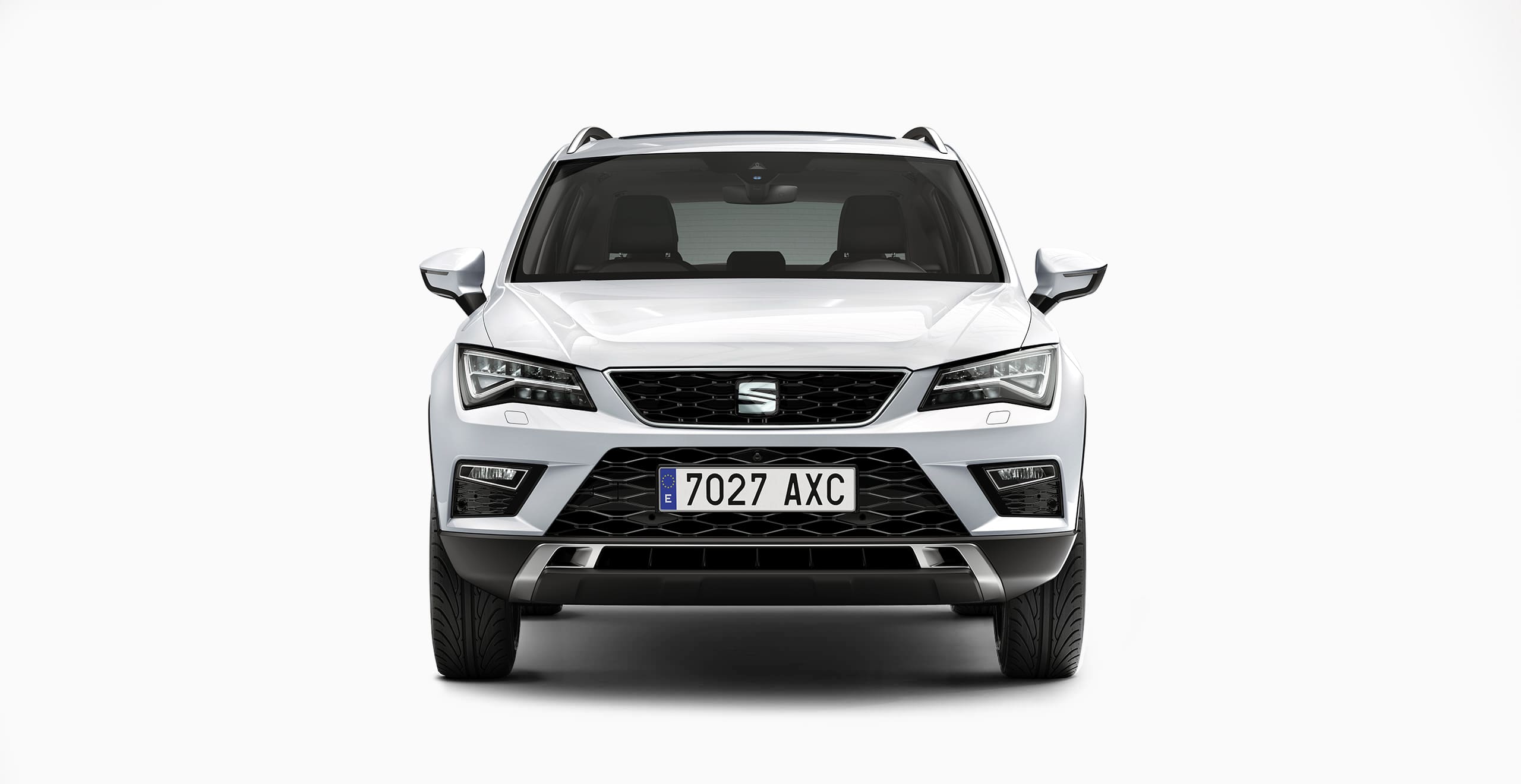SEAT Ateca car foto. Showing safety and protection