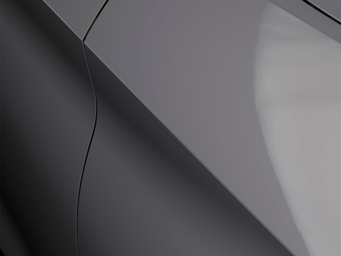 SEAT Leon in graphene grey with a special metallic finish, close up.