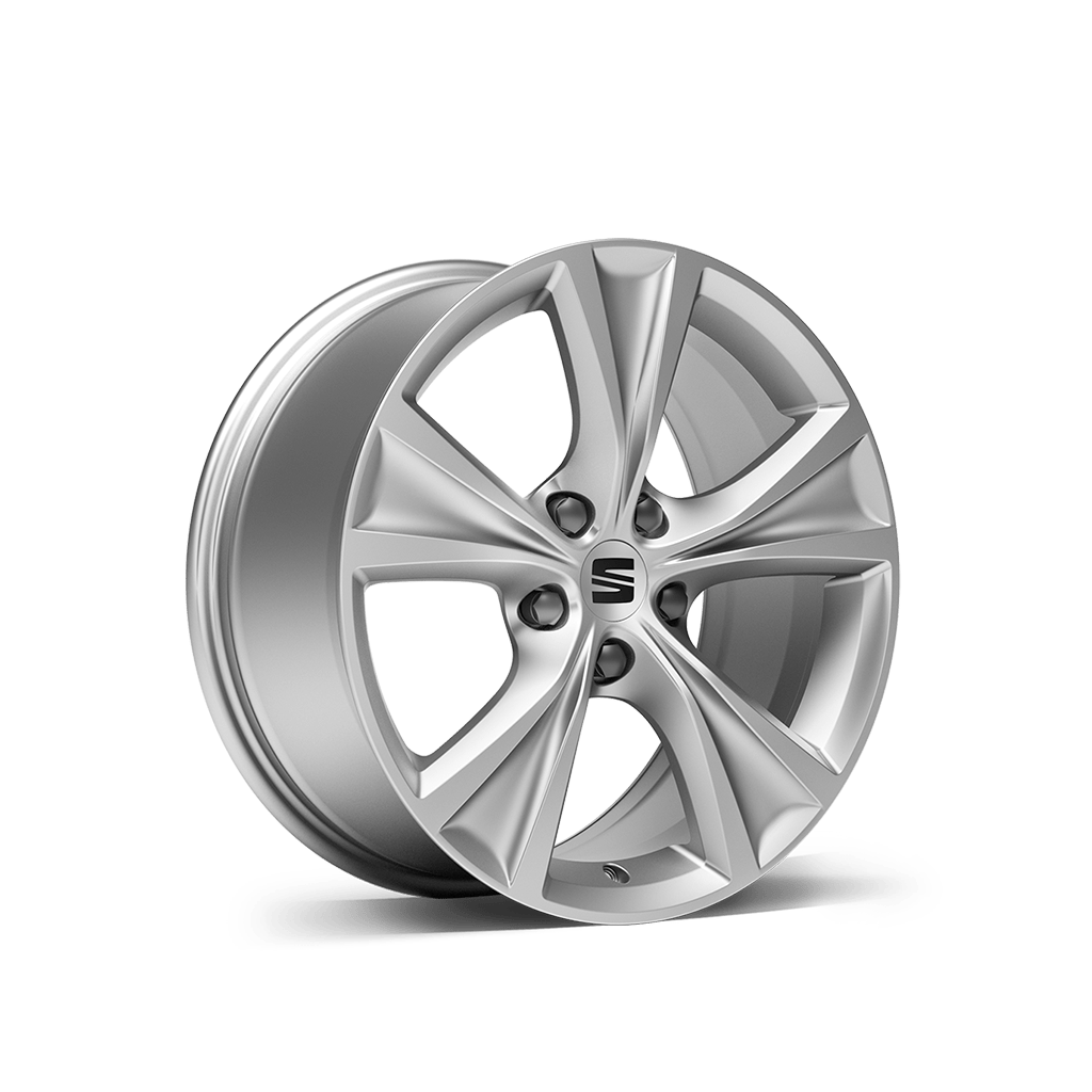 Dynamic 17″ Brilliant Silver Alloy
