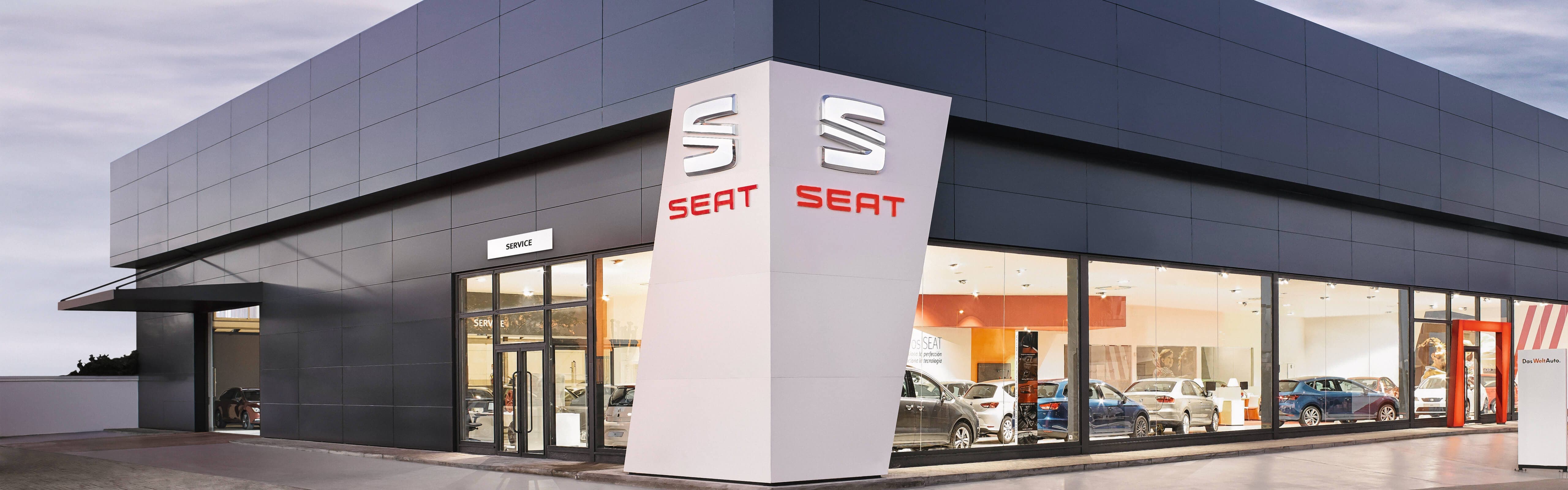 SEAT Diesel engines information – SEAT Arona desire red in a car dealership